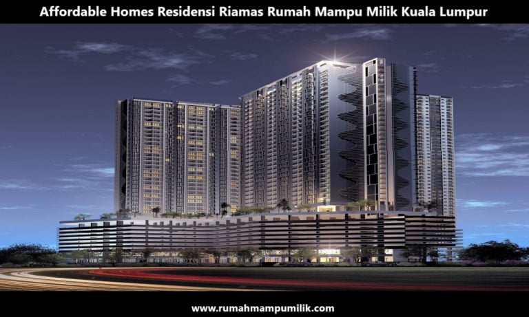 Rumawip Residensi Riamas Rumah Mampu Milik Kuala Lumpur Affordable