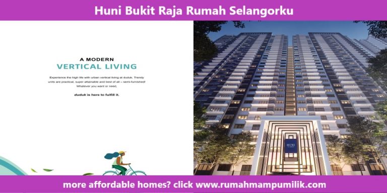 Huni Bukit Raja Rumah Selangorku Affordable Commercials in Malaysia