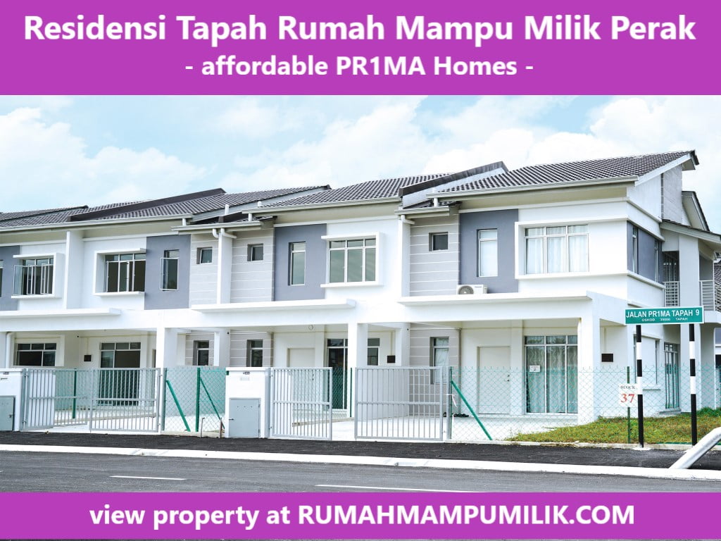 Residensi Tapah Rumah Mampu Milik Perak Affordable PR1MA Homes