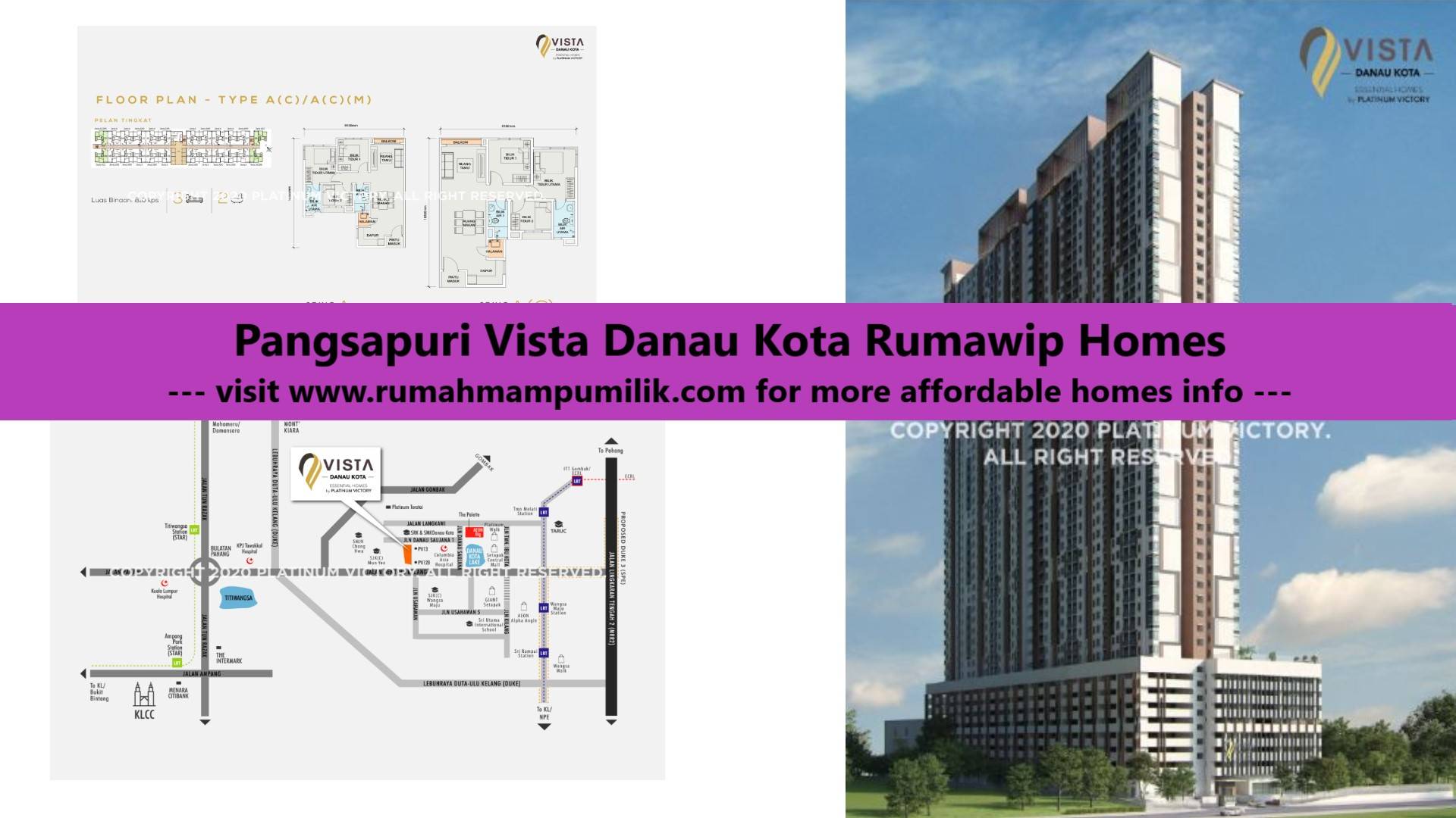 Pangsapuri Vista Danau Kota: Amazing Residensi Wilayah Homes!