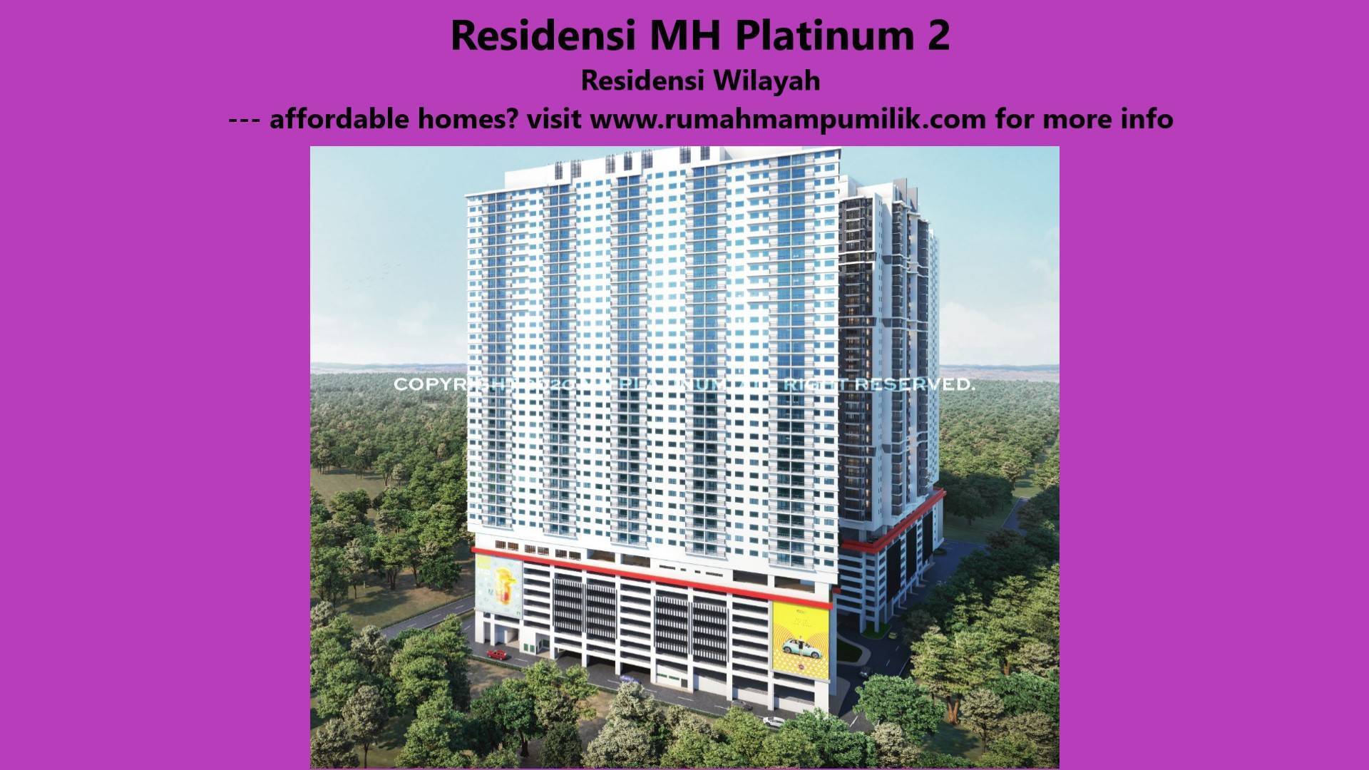 Residensi MH Platinum 2 Residensi Wilayah: An Excellent Location!