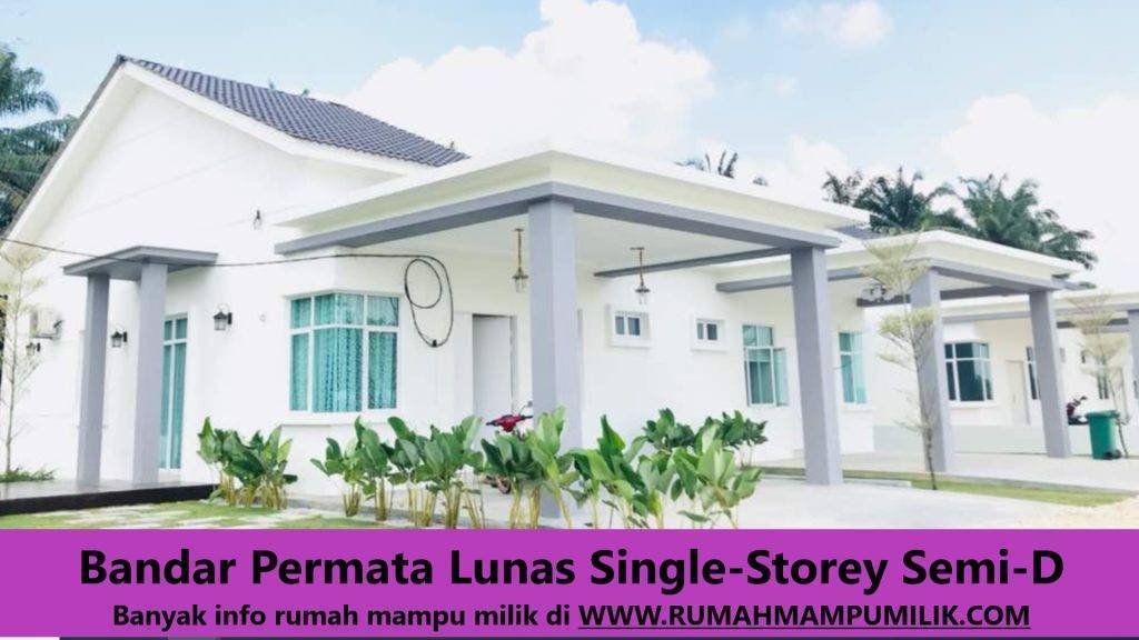 Bandar Permata Lunas Single-Storey Semi-D