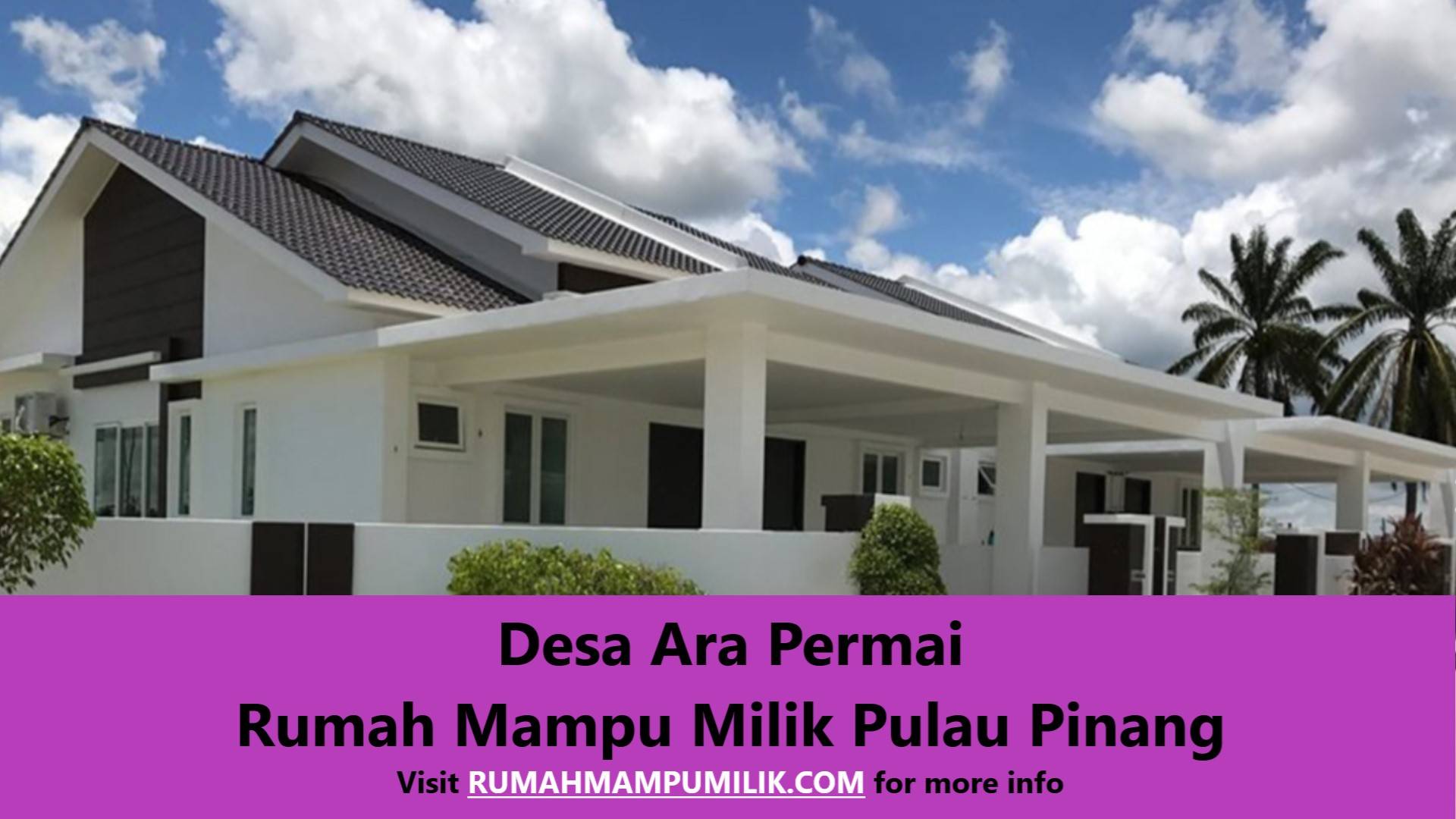 RM227K Only! Desa Ara Permai Rumah Mampu Milik Pulau Pinang