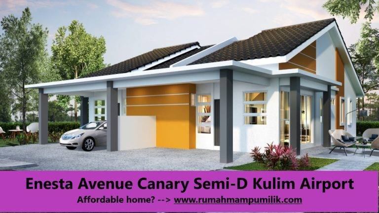 Enesta Avenue Canary Semi-D Kulim Airport