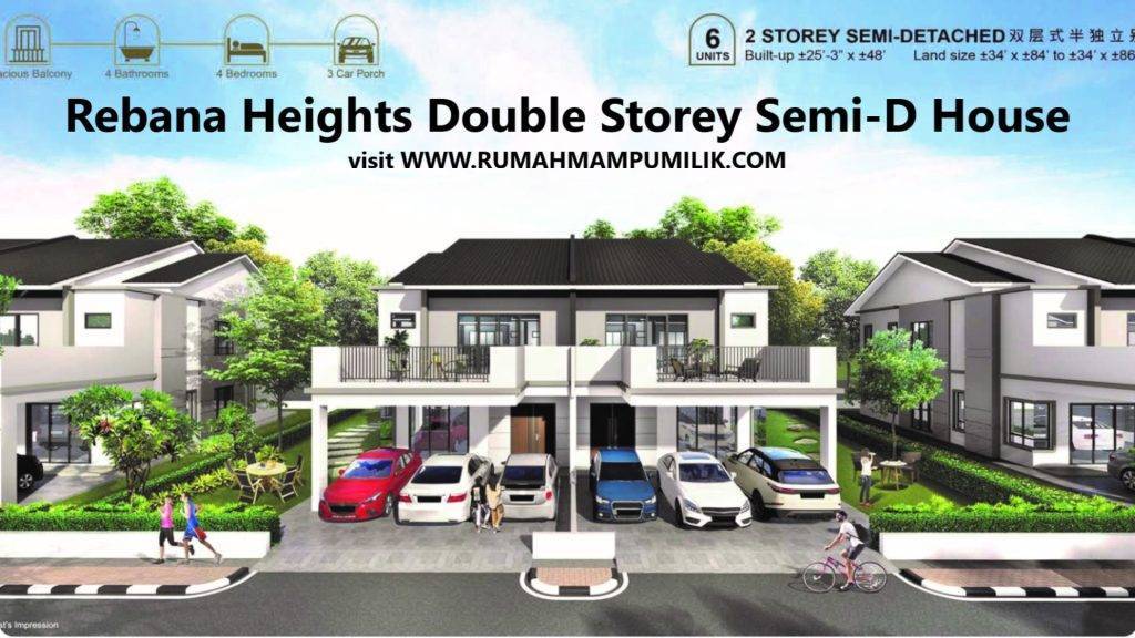 Rebana Heights Double Storey Semi-D House