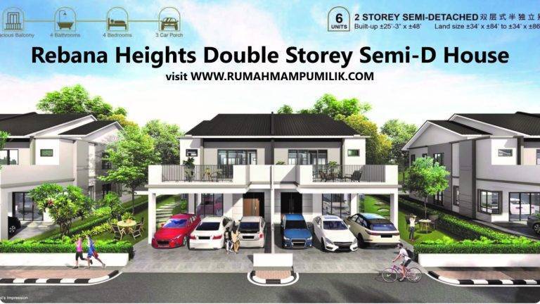 Rebana Heights Double Storey Semi-D House