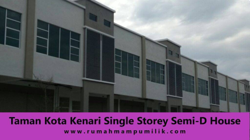 Taman Kota Kenari Single Storey Semi-D House