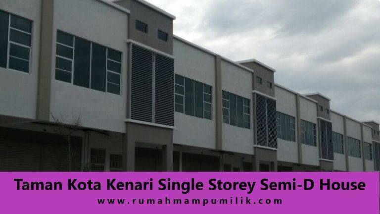 Taman Kota Kenari Single Storey Semi-D House