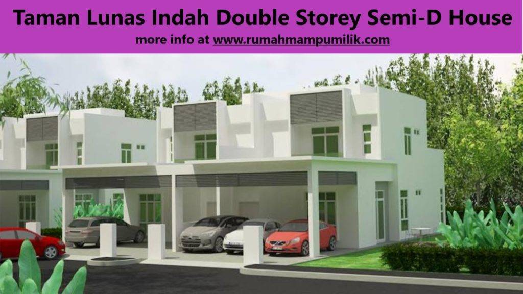Taman Lunas Indah Double Storey Semi-D House