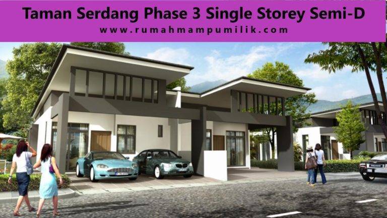 Taman Serdang Phase 3 Single Storey Semi-D House