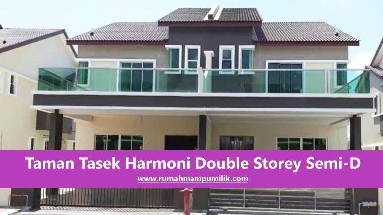 Taman Tasek Harmoni Double Storey Semi-D