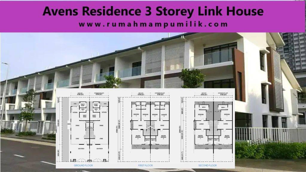 Avens Residence 3 Storey Link House