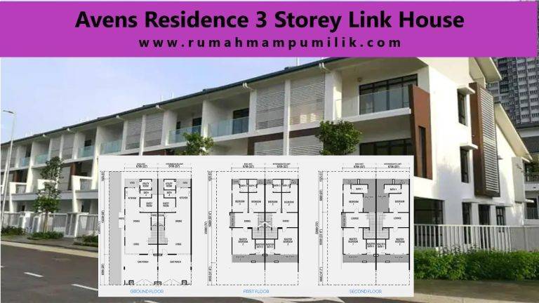 Avens Residence 3 Storey Link House