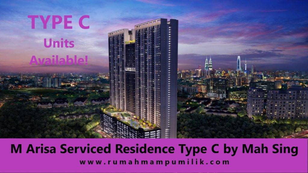 M Arisa Serviced Residence Type C by Mah Sing