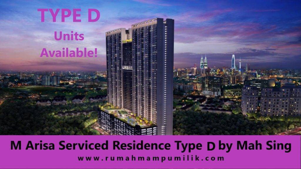 M Arisa Serviced Residence Type D by Mah Sing