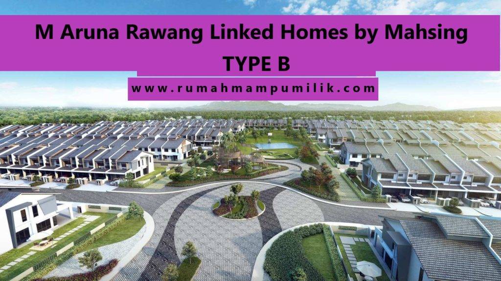 M Aruna Rawang Linked Homes Type B by Mahsing