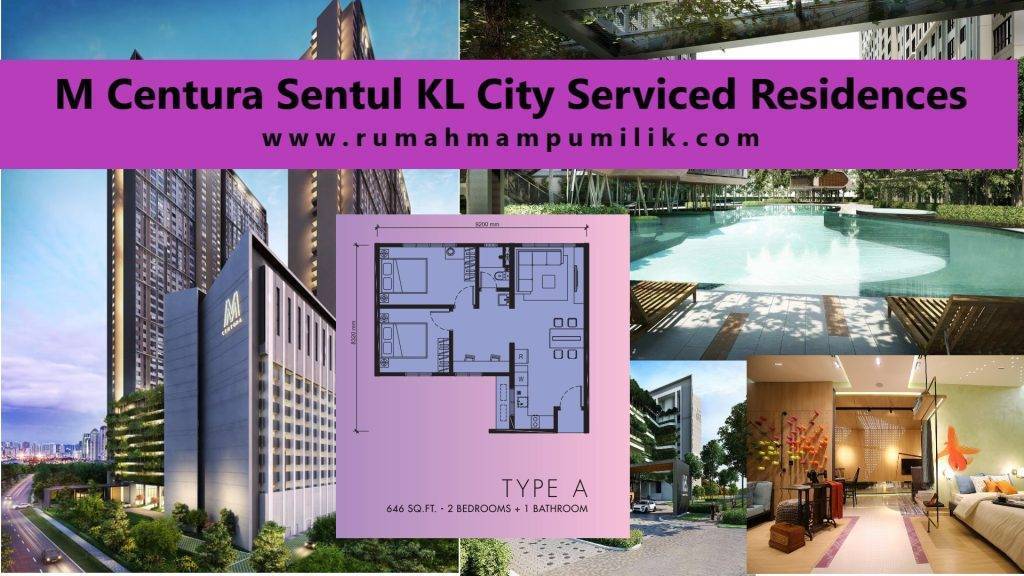M Centura Sentul KL City Serviced Residences Type A