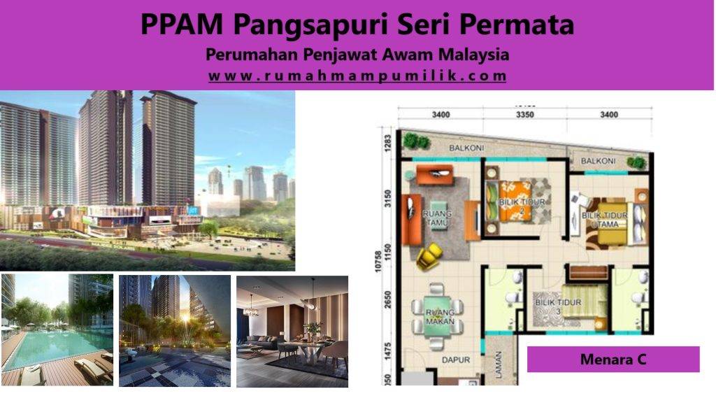 PPAM Pangsapuri Seri Permata Menara C Perumahan Penjawat Awam Malaysia