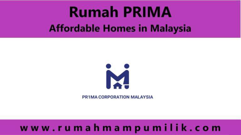 Rumah PRIMA Affordable Homes in Malaysia