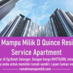 D Quince Residences Service Apartment Sg Buloh
