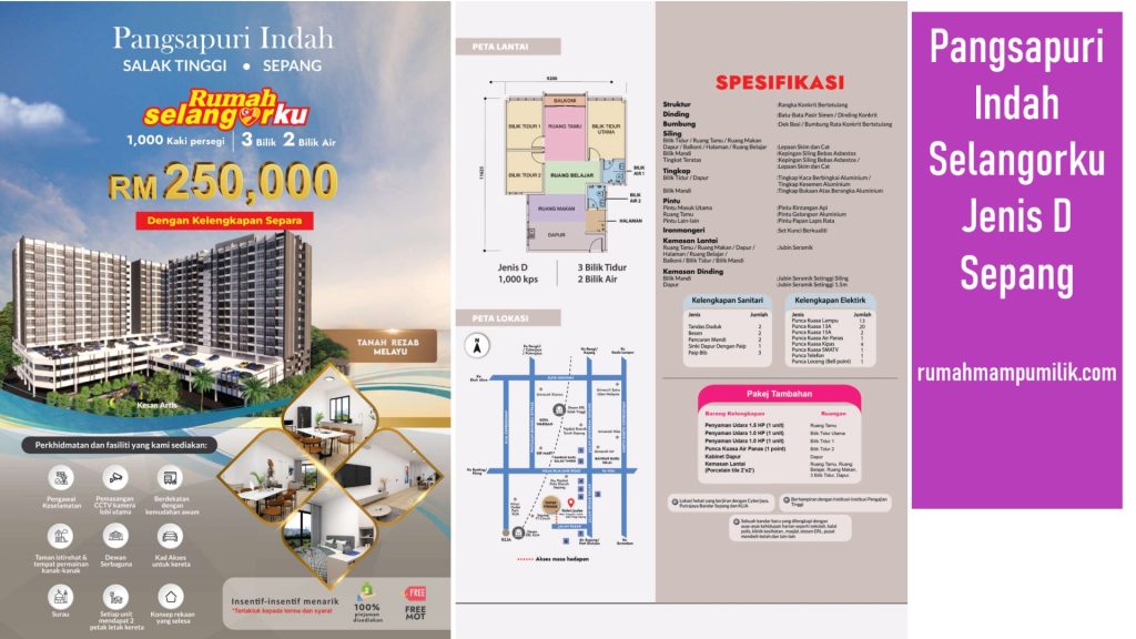 Pangsapuri Indah Selangorku Jenis D Sepang