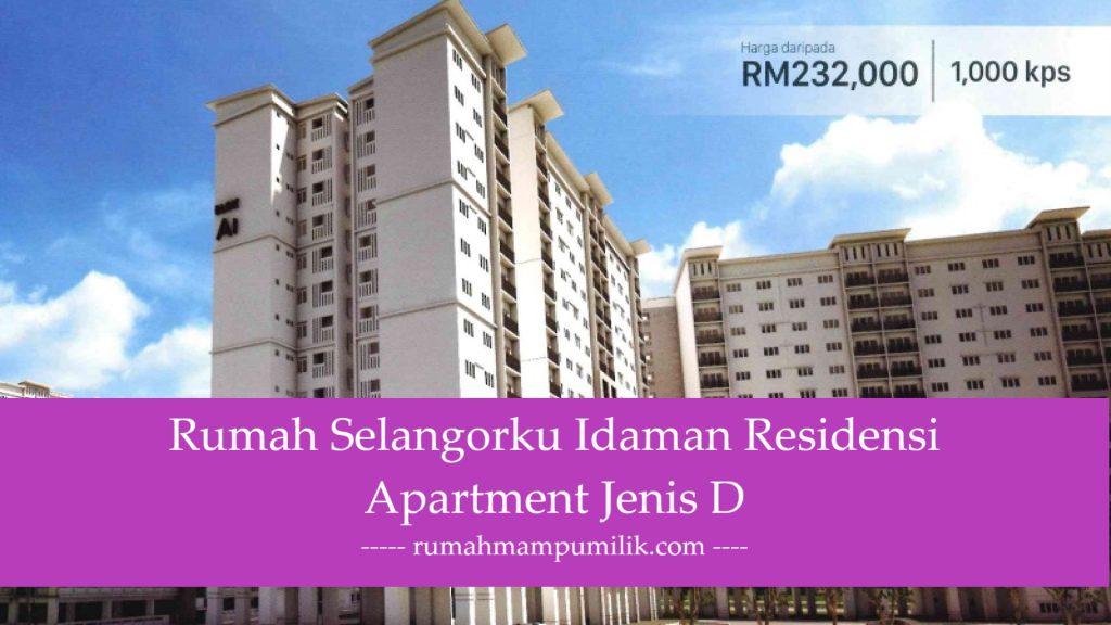 Rumah Selangorku Idaman Residensi Apartment Jenis D
