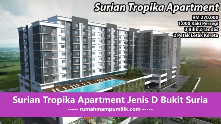 Surian Tropika Apartment Jenis D Bukit Suria