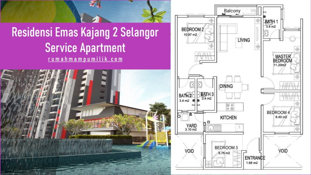 Residensi Emas Kajang 2 Selangor Service Apartment
