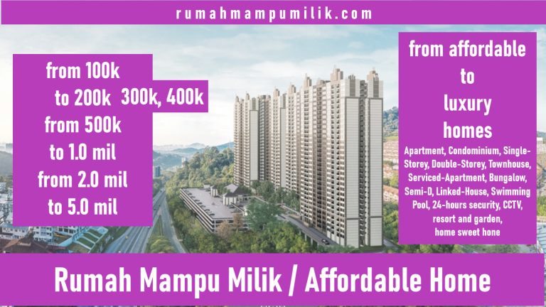Rumah Mampu Milik / Affordable Home in Malaysia