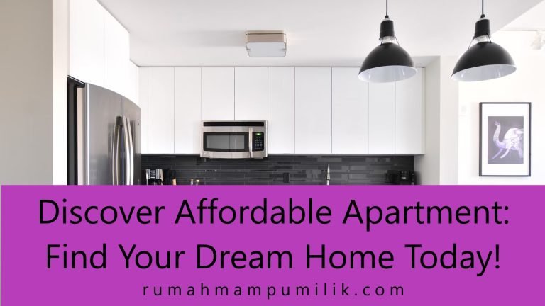 Discover Affordable Apartment: Find Your Dream Home Today!